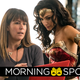 Jenkins on the set of Wonder Woman 1984 getting some notes for the Princess of the Amazons.